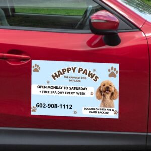 Magnetic Vehicle Signs